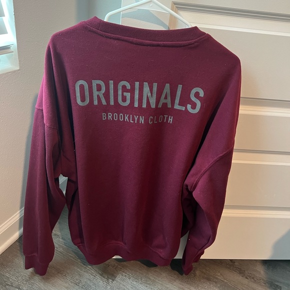 Burgundy Originals Sweatshirt (unisex) - Picture 2 of 5